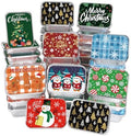 DIYDEC 36PCS Christmas Foil storage Containers Aluminum Food Tin with Lids by DIYDEC