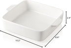 Sweejar Ceramic Baking Dish, 8 x 8 Cake Baking Pan - Image 5