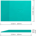 6 Pieces Screen Printing Squeegee Mini Squeegees Set, Self Adhesive Screen - Image 3