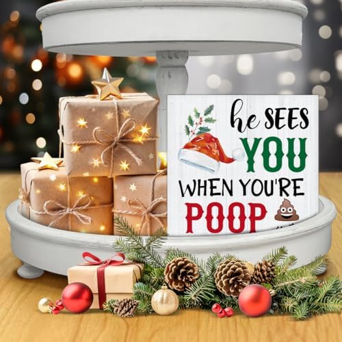 Funny Christmas Decor, Farmhouse Christmas Decorations - Image 7