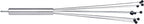 Restaurantware 12.5 in Stainless Steel Ball Whisk - Image 13
