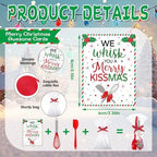 6 Sets Christmas Whisk Silicone Spatula Baking Supplies Gift Set With Card - Image 3