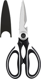 NileHome Kitchen Scissors, Stainless Steel Scissors All Purpose Heavy Duty by NileHome