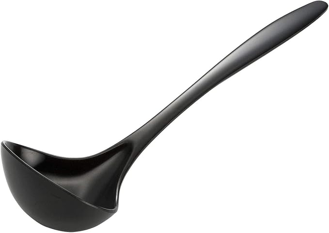 Gourmac Black Melamine 11" Soup Ladle by Gourmac