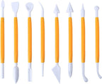 ScivoKaval Marshmallow Fondant Cake Decorating Hand Tool 12 Pcs 5 Sets Sugar - Image 2