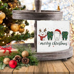 Dental Christmas Decor, Cute Christmas Teeth Wooden Sign Decorations - Image 7