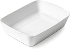 HOMBENE 4.2 QT Deep Ceramic Baking Dish, Lasagna Pan by HOMBENE