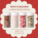Sweets Indeed Gingerbread Sprinkle Mix, 4 Pack, 10.90 oz - Image 3
