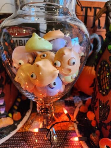 Weraru Small Candy Eyeballs Eye Ball Sweets Cake Cupcake Toppers Cookie Dessert Sprinkles Decorations Birthday Party Supplies 4.2Ounce - Image 5
