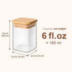 ComSaf Spice Jars with Labels 6 oz 12Pack, Small Spice Containers Starter Set - Image 3
