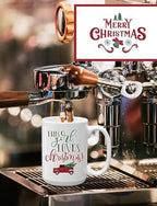 BLUE RIBBON This Girl Loves Christmas Holiday Coffee Mug, 15 oz - Image 6