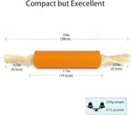 Silicone Rolling Pin for Baking Non-stick Rolling Pin Dough Roller Wooden - Image 2