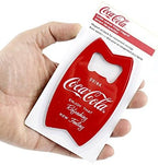 Tablecraft Stainless Steel Coca-Cola Bottle Opener Fridge Magnet - Image 2