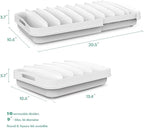 EVERIE Expandable Food Container Lid Organizer - Image 3