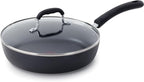 T-Fal Experience Non Stick Fry Pan w/Lid 10 Inch, Oven Broiler Safe 400F by T-falbrand