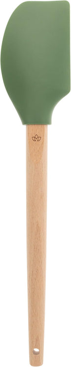 Karma, Silicone Spatula with Wood Handle Heat Resistant, cooking and Mixing - Image 2