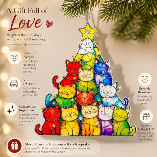Cat, Cat Ornament, Funny cat Gifts - Image 4