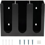 Acrylic Coffee Cup and Lid Storage Organizer Holder, 3 Compartments Disposable - Image 3