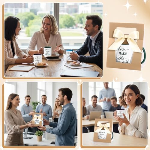 LemonRoad 6 Set Employee Appreciation Gifts 12 oz Thank You Mug and Mug Box - Image 6