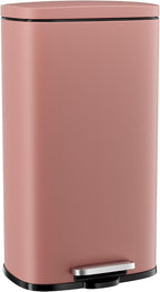 Arlopu 8/13.2 Gallon Step Trash Can, Stainless Steel Garbage Bin, Soft-Close by Arlopu