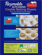 Reynolds Kitchens Cookie Baking Sheets, Pre-Cut Baking Parchment Paper Sheets - Image 3