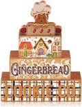 Moucuny 4 Pcs Christmas Gingerbread Table Decorations Wooden Block Signs by Moucuny