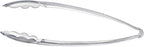 Plasticpro 12'' Serving Tongs Heavy Duty Reusable Kitchen and BBQ Clear Serving - Image 6