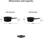 Granite Ware Non-Stick Saucepan Set - Image 7
