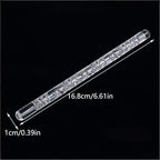 Clear Rolling Pin with Sea Wave Embossing Pattern, Cake Decorating Tool - Image 3