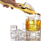 4 Pack Gold Serving Tongs XEVOM Buffet Tongs Serving Utensils Salad Tongs - Image 4