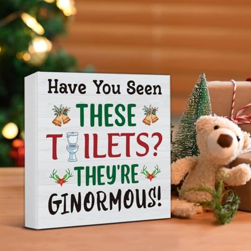 Christmas Bathroom Decorations - Funny Christmas Vacation Decor - Image 5
