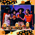 Marspark 100 Sheet Halloween Wax Paper Pumpkin Food Wrapping 11.4 x 11 Inch - Image 5