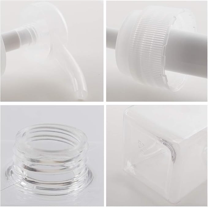 Pump Bottle, Refillable Plastic Empty Lotion Soap Dispenser Liquid Container - Image 5
