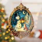 Christmas Ornament 2026, Snowman Ornaments for Tree, Snowman Christmas Decorations, White Elephant Gifts, Xmas Tree Funny Decoration - Image 5