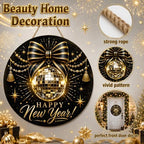 New Years Decorations 2027 - Happy New Year Sign for Front Door - Image 3