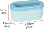 LUEXBOX Cylinder Ice Cube Mold Ice Trays, Silicone Ice Bucket, Portable Ice - Image 2