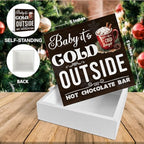 Hot Chocolate Bar Christmas Decorations - Winter Christmas Decor - Image 2
