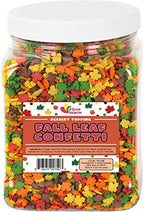 Fall Sprinkles - 1.2 Pounds - Fall Leaf Shaped Sprinkles for Baking - Image 3