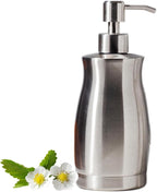Brushed Stainless Steel Countertop Soap Dispenser Rust and Leak Resistant Hand by ZEBEYIMA