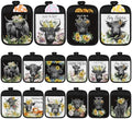 Jingmore 12 Pcs Christmas Highland Cattle Pot Holders with Pocket Gift Bulk by Jingmore