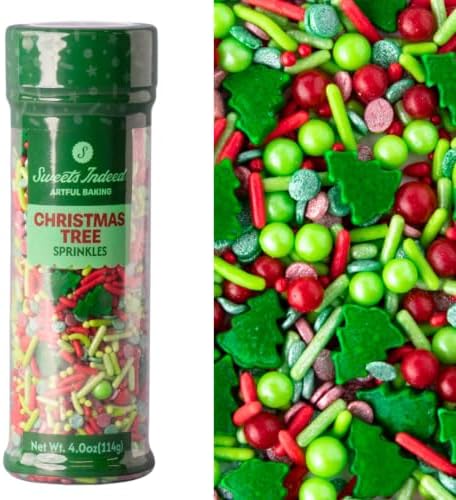 Sweets Indeed Christmas Tree Sprinkle Mix, 4 oz by SweetsIndeed