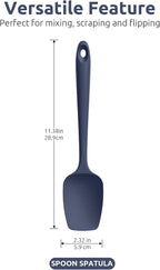 U-Taste Silicone Spoon Spatula Set, 600ºF High Heat Resistant Food Grade - Image 2