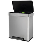 PayLessHere Dual Compartment Recycling Trash Can by PayLessHere