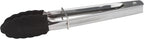 Winco 7" Stainless Steel Utility Tongs, Silicone Tips - Image 2
