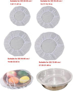 4 Pack Mesh Food Covers Portable Small Food Tents Top Screen Food Cover - Image 2