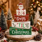 Christmas Countdown Decorations Indoor, Christmas Table Decor for Home - Image 2