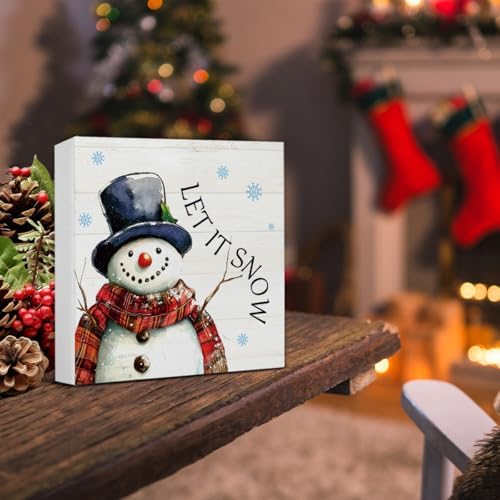 Christmas Sign Decor, Holiday Christmas Decorations - Image 5