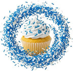 Manvscakes Sprinkles- Edible Cake and Cupcake Sprinkles with Assorted Shapes and Sizes for Parties, Metallic Sprinkle Mix for Cookies, Ice Cream, Cake and Cupcake Decorating by Manvscakes