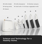 OOU Kitchen Knife Block Set - Image 2