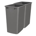 Rev-A-Shelf Polymer Replacement 35 Quart Trash Bin Recycle Waste Garbage by Rev-A-Shelf